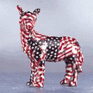 Patriotic Patchwork Donkey