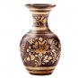 Brass Pewter Vase - Flower