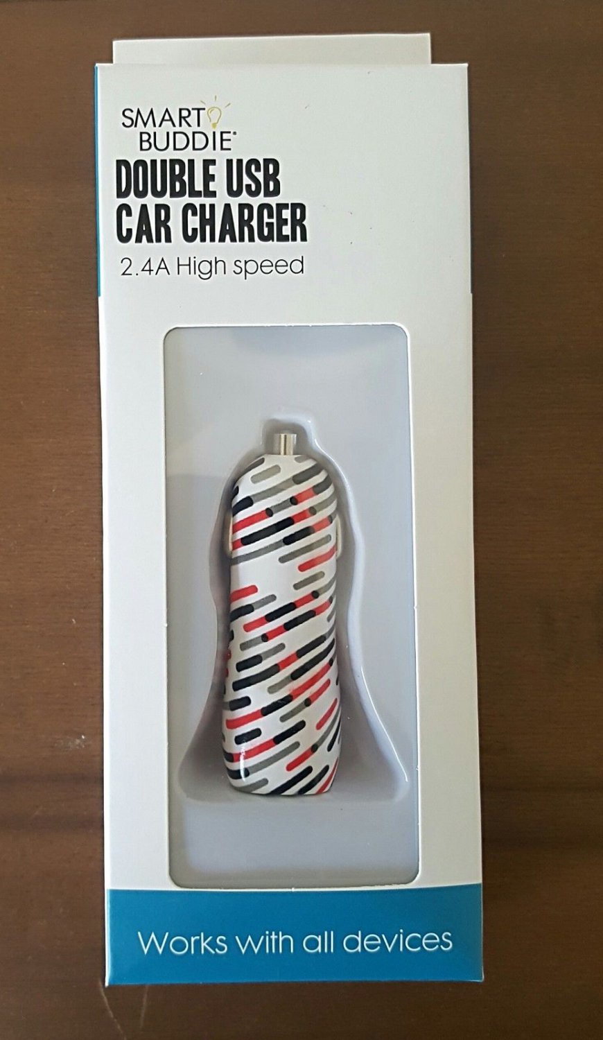 Smart Buddy Double USB Car Charger 2.4A High Speed