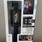 Pro Charge Selfie Stick For Smartphones W/ Built in Flash BLACK