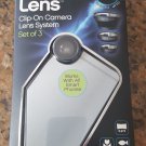 Tzumi Smart Lens set of 3 Clip-On Camera Lens System for Smartphones