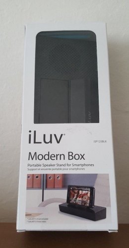 iLuv Modern Box speaker stand