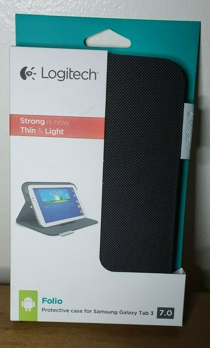 Logitech Ultra thin Folio Case  for Samsung Galaxy Tab 3  7.0 - Black