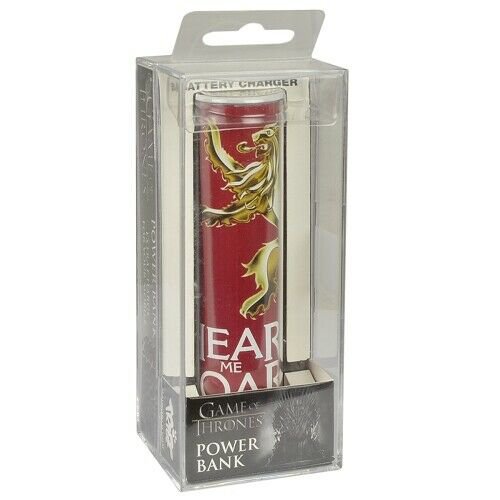 Tribe Game Of Thrones Lannister 2600mAh Power Bank w/Micro USB Cable