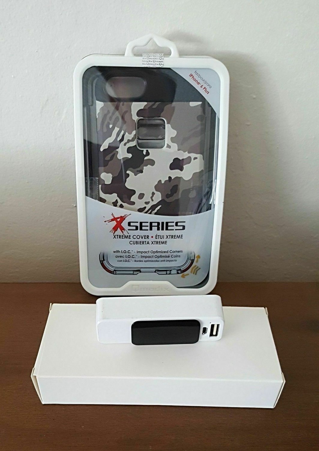 X-Series Extreme Cover for iPhone 6 Plus (Light Cameo)  Free 2200MAH Powerbank