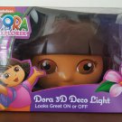 Dora the Explorer 3D Deco Children's Night Light BRAND NEW w/LED Bulbs MINT