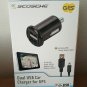 Scosche Dual USB Car Charger for GPS