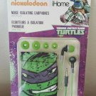 Marvel iHome Teen Age Ninja Turtles Noise Isolating Earphones with Carry Pouch