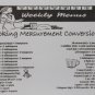 Cooking Measurement Conversion Fridge Magnet