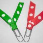White Paper Clip Bookmarks