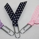 Polka Dot Paper Clip Bookmarks