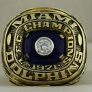1971 Miami Dolphins  AFC American Football Conference Championship Rings Ring