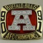 1991 Buffalo Bills AFC American Football Conference Championship Rings Ring