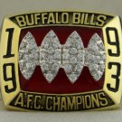 1993 Buffalo Bills AFC American Football Conference Championship Rings Ring
