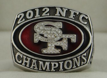 2012 San Francisco 49ers NFC Championship Ring 