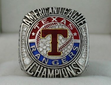 2011 Texas Rangers AL American League World Series Championship Rings Ring