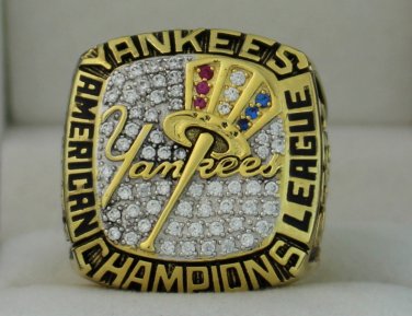 2001 New York Yankees AL American League World Series Championship Rings Ring