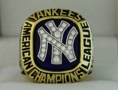 1981 New York Yankees AL American League World Series Championship Rings Ring