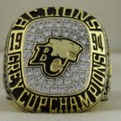 1994 BC Lions The 82nd Grey Cup Championship Rings Ring