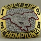 1998 Calgary Stampeders CFL Grey Cup  Championship Rings Ring