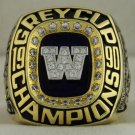 1990 Winnipeg Blue Bombers The 78th Grey Cup Championship Rings Ring