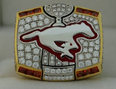2008 Calgary Stampeders CFL Grey Cup  Championship Rings Ring