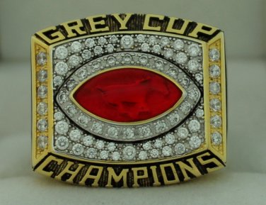 2001 Calgary Stampeders Grey Cup  Championship Rings Ring