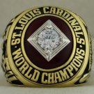 1964 St. Louis Cardinals MLB World Series Championship Rings Ring
