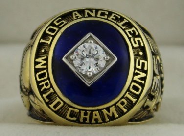 1965 Los Angeles Dodgers World Series Championship Rings Ring