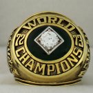 1973 Oakland Athletics World Series Championship Rings Ring