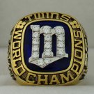 1987 Minnesota Twins World Series Championship Rings Ring