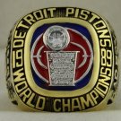 1989 Detroit Pistons NBA National Basketball Championship Rings Ring