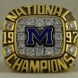 1997 Michigan Wolverines NCAA Rose Bowl National Championship Ring