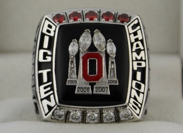 2008 Ohio State Buckeyes NCAA Big Ten National Championship Rings Ring