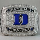 2010 Duke Blue Devils NCAA Basketball  National Championship Rings Ring