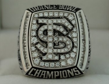 2012 FSU Florida State Seminoles NCAA Orange Bowl National Championship Rings Ring