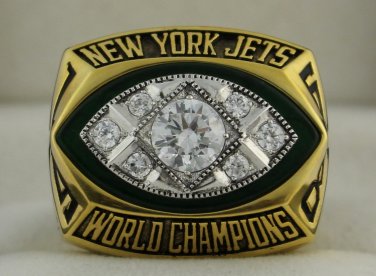 1968 New York Jets NFL Super Bowl Championship Rings  Ring