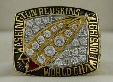 1991 Washington Redskins NFL Super Bowl Championship Rings  Ring