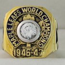 1947 Toronto Maple Leafs Stanley Cup Championship Rings Ring