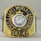 1948 Toronto Maple Leafs Stanley Cup Championship Rings Ring