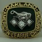 1990 Oakland Athletics AL American League World Series Championship Rings Ring