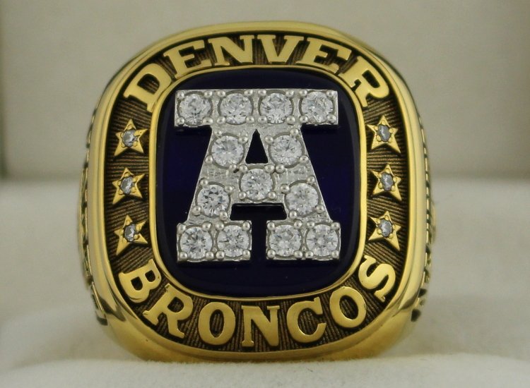 1986 Denver Broncos Afc American Football Conference Championship Rings