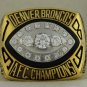 1989 Denver Broncos AFC American Football Conference Championship Rings Ring