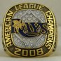 2008 Tampa Bay Rays AL American League World Series Championship Rings Ring
