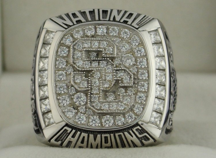 2004 USC Trojans NCAA BCS Championship Rings Ring