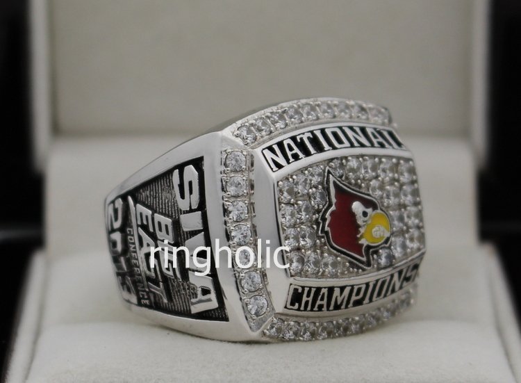 2013 Louisville Cardinals NCAA Big East National Championship Rings Ring