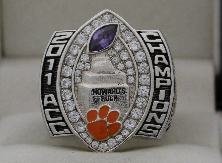 2011 Clemson Tigers NCAA ACC National Championship Rings Ring