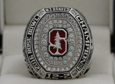 2016 Stanford Cardinal NCAA Rose Bowl Championship Rings Ring