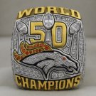 2015 Denver Broncos Super Bowl Championship Rings Ring