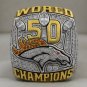 2015 Denver Broncos Super Bowl Championship Rings Ring